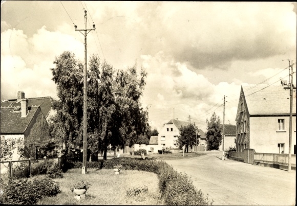 Ak Cavertitz in Saksen, Leninstrasse
