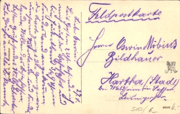 Postcard Herbesthal Lontzen Wallonia Liège, bridge over the railway line Cologne Aachen Brussels Paris