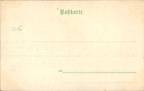 Postcard Berlin, Trade Exhibition 1896, Cairo in Berlin, Street