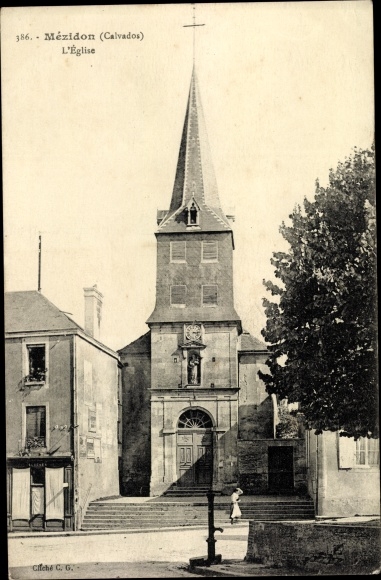 Ak Mézidon Calvados, L'Eglise