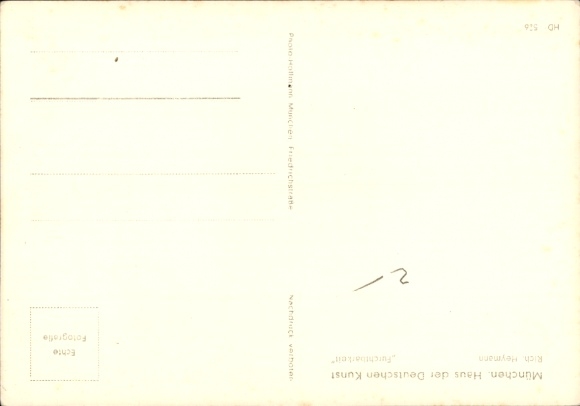 Artist Postcard Heymann, Rich., Fertility, Female Nude, HDK 526