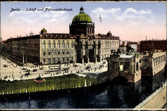 9 starych pocztówek Berlin, różne widoki