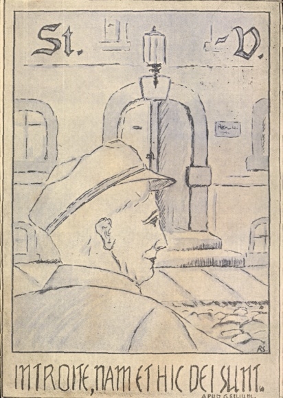Artist Postcard Introite, Name and here of the sun, St. V.