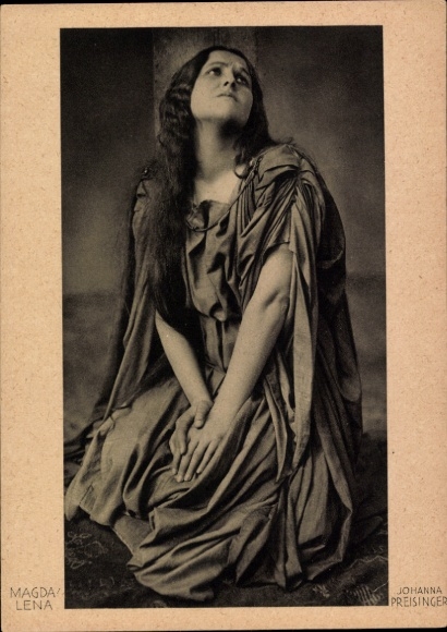 PC Passion Play Oberammergau 1930, Magdalena, Johanna Preisinger