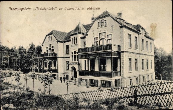 Ak Seifersdorf Dippoldiswalde in het oostelijke Ertsgebergte, liefdadigheidsinstelling voor herstellingsoorden