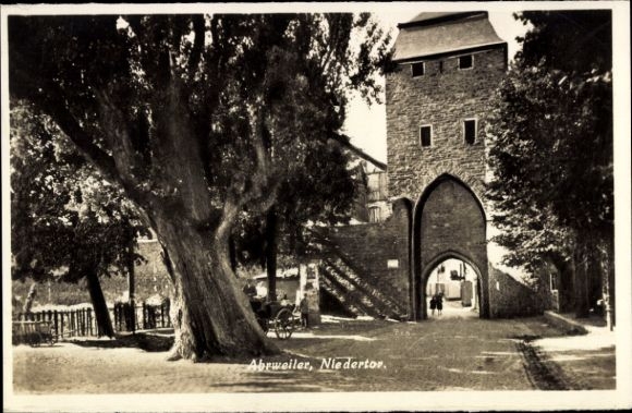 Ak Ahrweiler an der Ahr, Niedertor