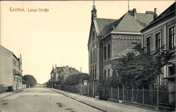 KP Genthin na Kanale Łaby Haweli, Lange Straße