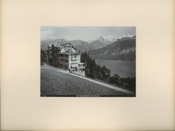 Photo Beatenberg Kt. Bern Switzerland, Hotel Waldrand