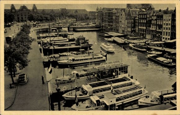 KP Amsterdam Holandia Północna Holandia, Rederij Plas, port, wycieczki