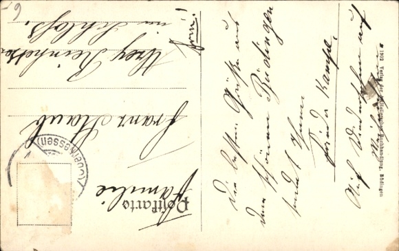 Postcard Büdingen in Hessen, Erbsengasse