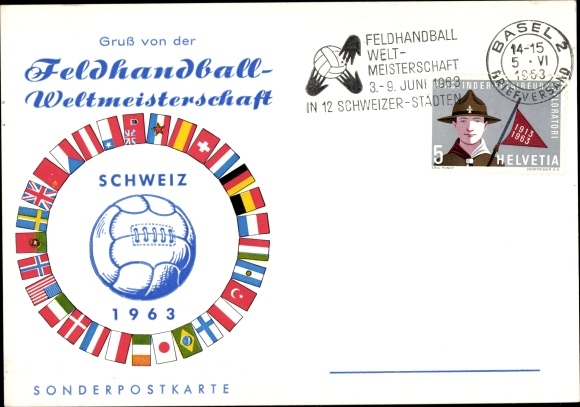 Ak Schweiz, Feldhandball Weltmeisterschaft 1963