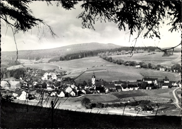 PC Sosa Eibenstock in the Ore Mountains, panorama