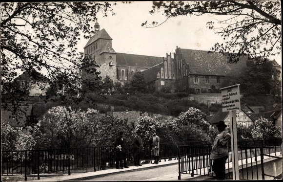 Photo Postcard Havelberg in Saxony Anhalt, view of the cathedral