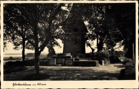 Ak Ulsnis an der Schlei, Glockenturm