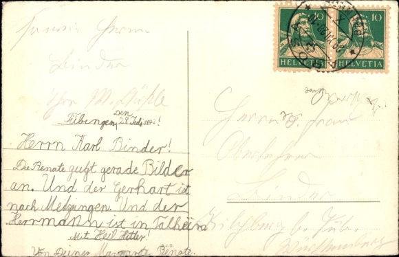 Postcard Happy New Year, Matt. 10 32 Who confesses Me before men