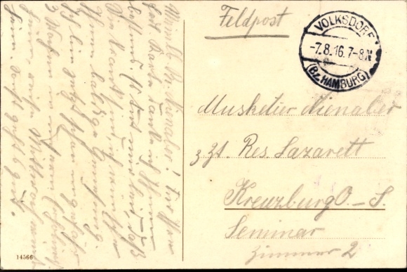 Ak Hamburg Wandsbek Volksdorf, Bethanien Vereniging, Bethanien Herstellingsoord