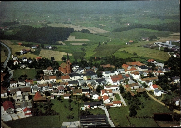 PC Wurmannsquick Lower Bavaria, aerial view