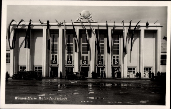 Foto Ak Wien 2. Leopoldstadt Österreich, Wiener Messe Rotundengelände