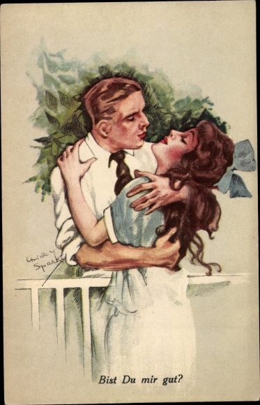 Artist Postcard Spark, Chicky, Are you good to me, lovers