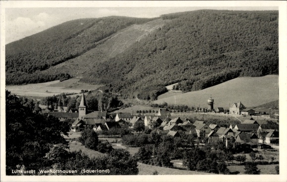 Postcard Wenholthausen Eslohe in Sauerland, general view