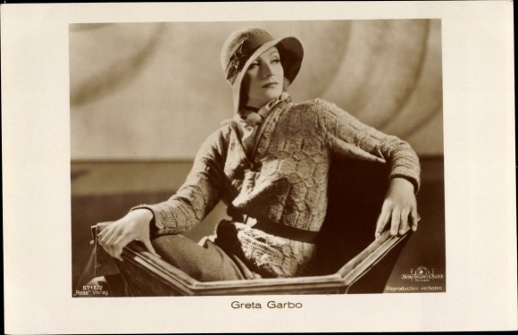 Postcard actress Greta Garbo, Ross 5716/2