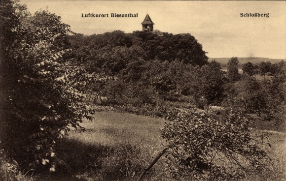Postcard Biesenthal in der Mark, Schlossberg