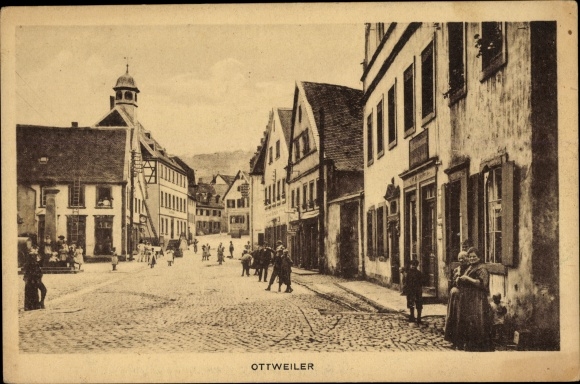 PC Ottweiler in Saarland, street section