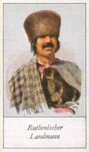 Sammelbild Die Völker Europas, Ein Beitrag zur Rassenkunde, 181 Ruthenischer Landmann