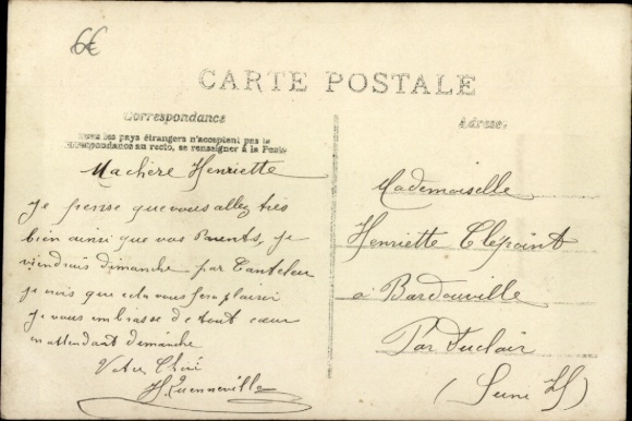 Postcard Wounded French soldier in the hospital tent, nurse