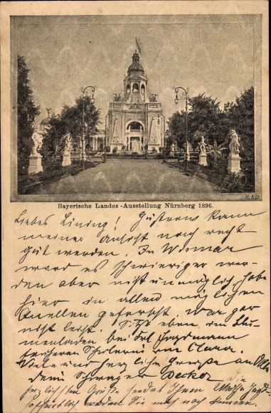 PC Nuremberg in Middle Franconia, Bavarian State Exhibition 1896