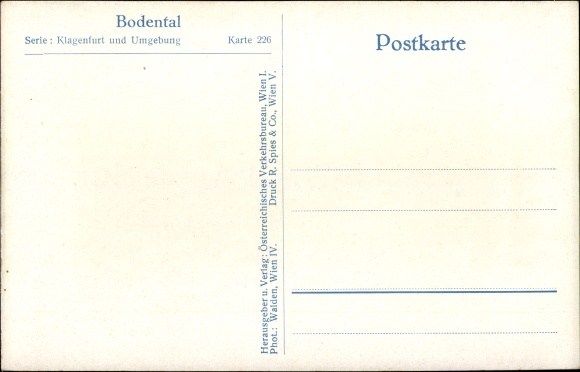PC Bodental in Carinthia, local motif