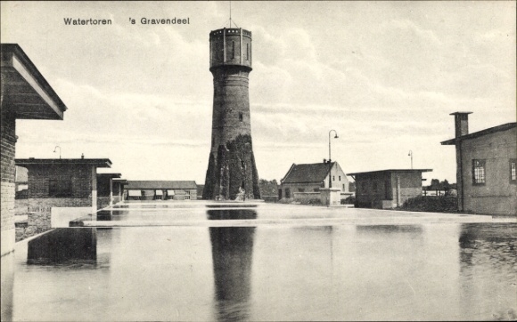 Ak's Gravendeel South Holland, Water Tower