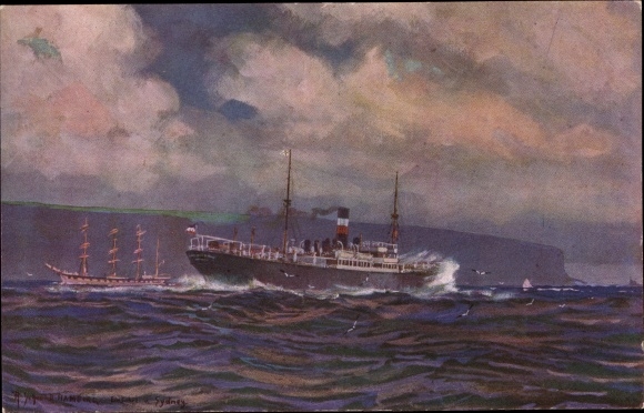 Artist PC Deutscher See-Verein eV, Duits Australisch stoomschipbedrijf, stoomboot