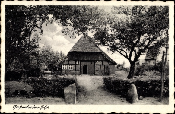 Postcard Grossenbrode in Ostholstein, farmhouse