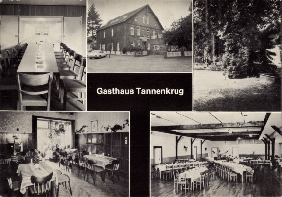 PC Lachendorf in Lower Saxony, Inn Tannenkrug, inside and outside