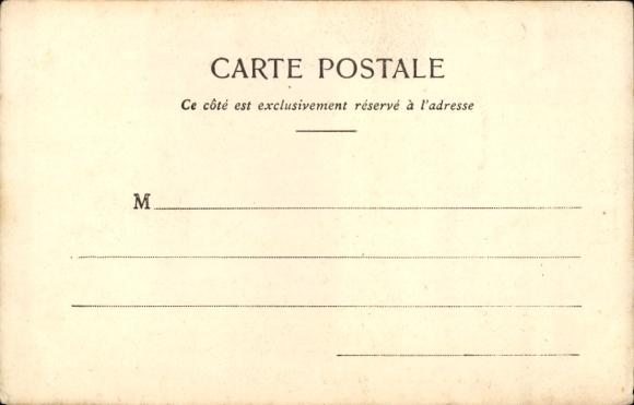 CPA Parijs III, Place de la République, Monument
