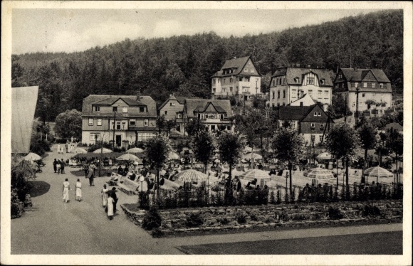 Ak Oberschlema Bad Schlema in Sachsen, Konzertplatz