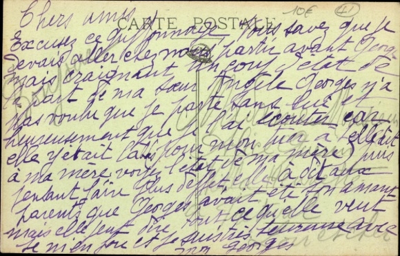 Postcard Pontlevoy Loir et Cher, Ecole Primaire Superieure de Jeunes Filles, Facade