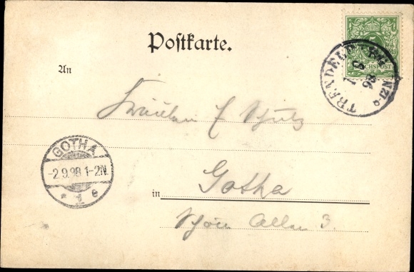 Passepartout PC Trendelburg in northern Hesse, partial view
