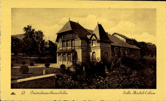 Postcard Ouistreham Riva Bella Calvados, Salle Michel Cabieu