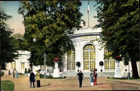 KP Drezno, Wystawa Higieny 1911, Francuski Pawilon Państwowy