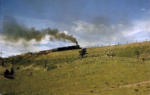 10 old Postcard various locomotives
