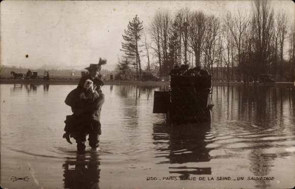 PC Paris, Flood of the Seine 1910