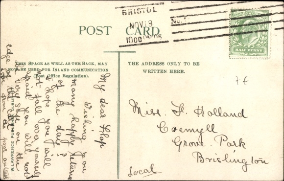 Postcard Scenes from Irish Life, Miss Aileen Mac Carthy and her private ass and cart, Irish costume, donkey