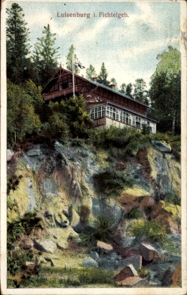 Postcard Luisenburg Wunsiedel in the Fichtelgebirge Upper Franconia, guesthouse
