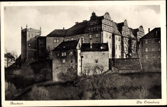 Ak Bautzen in Oberlausitz, Ortenburg