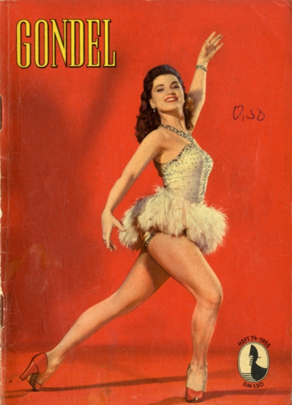 Pin Up Akt Erotik Akt Magazin Gondel Heft 74 1955