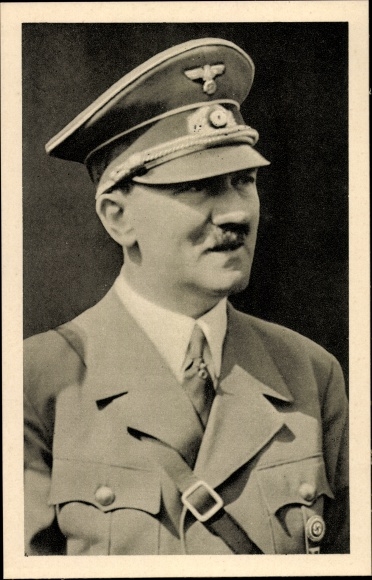 KP Führer i kanclerz Rzeszy Adolf Hitler, portret w mundurze