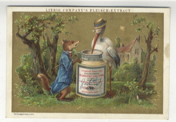 Liebig single image A 48 S 128 Fables by Lafontaine, image 6, 1883