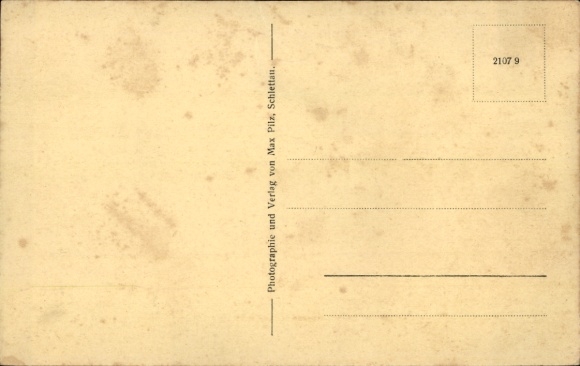 Postcard Schlettau in the Erzgebirge, Max Rothe player from the gymnastics club 1864, group photo
